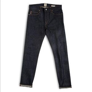 Hiroshi Kato “The Pen” slim jeans indigo raw 14oz